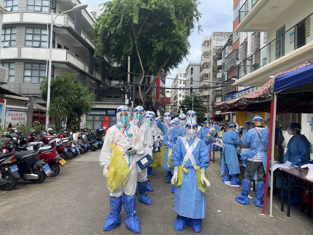 我们多努力一点 三亚就能快点好起来 ——海医二院三亚抗疫纪实