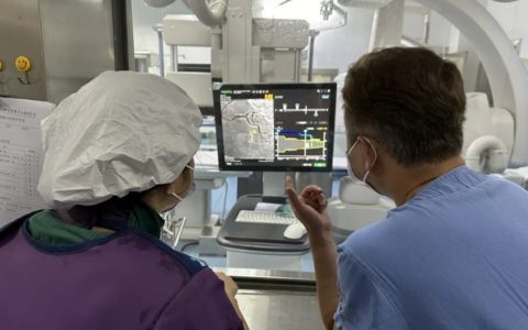 三亚市人民医院开展QFR指导下冠脉介入治疗